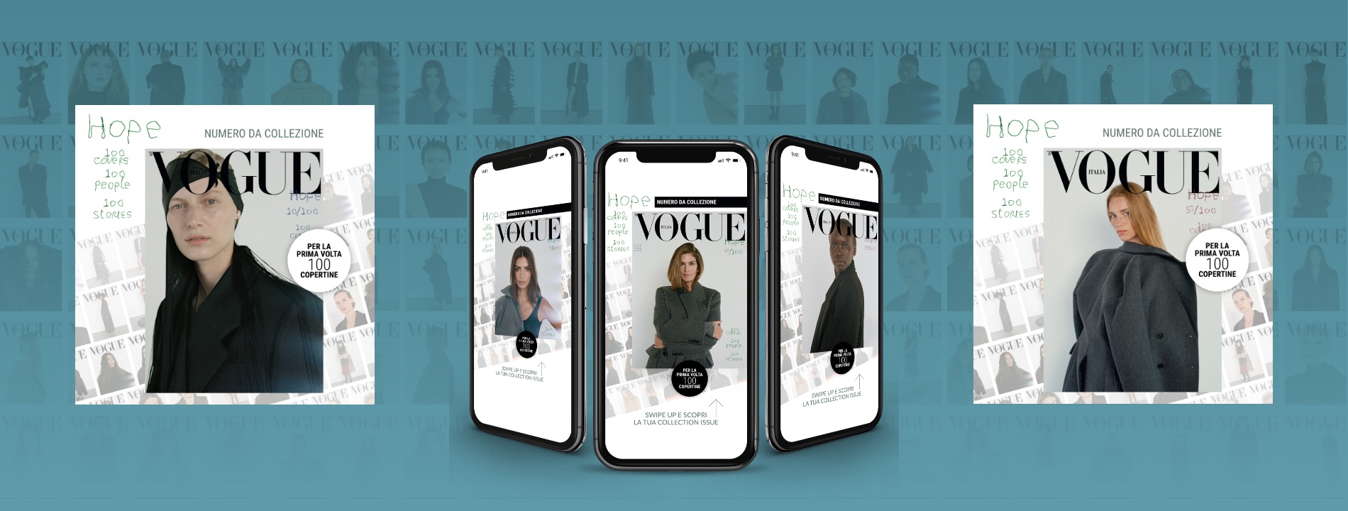 Vogue Italia sceglie Arachno per la campagna digital di Vogue Hope