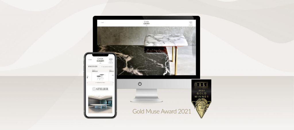 Arachno Digital Agency - Milano - Gold Muse Award Casa Casati