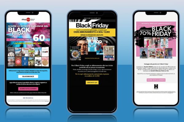 Black Friday: la creatività di Arachno a supporto delle iniziative di vendita sui canali digitali dei nostri clienti